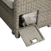 Malia Patio Dining Table - Gray