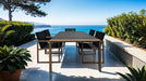 Oswego 8 Pc. Outdoor Dining Set - Natural/Black