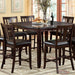 Edgewood Square Counter Ht. Table - Espresso