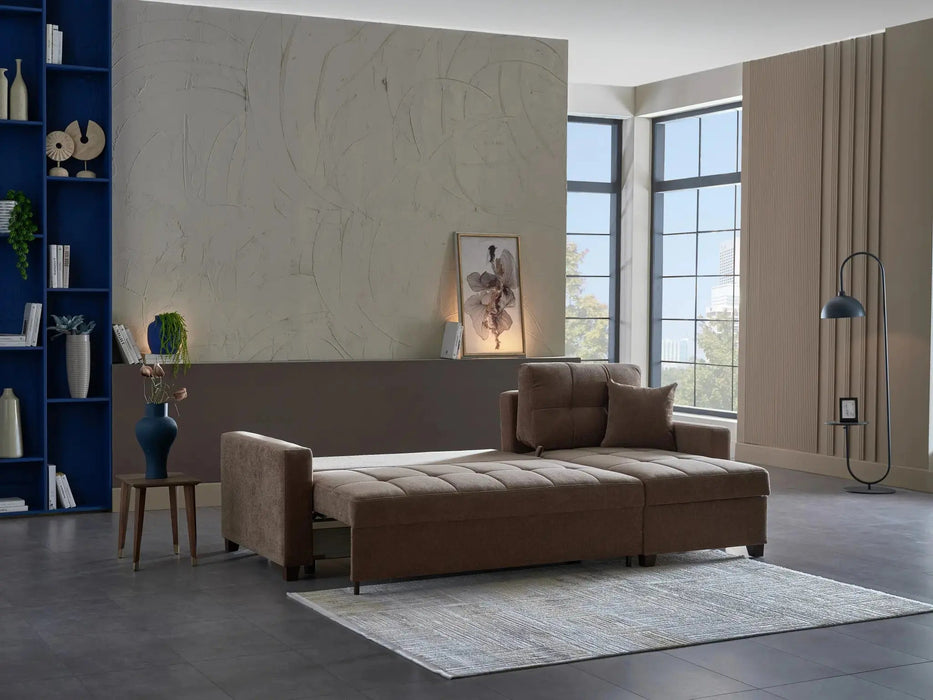 IVY Sectional (Brown)