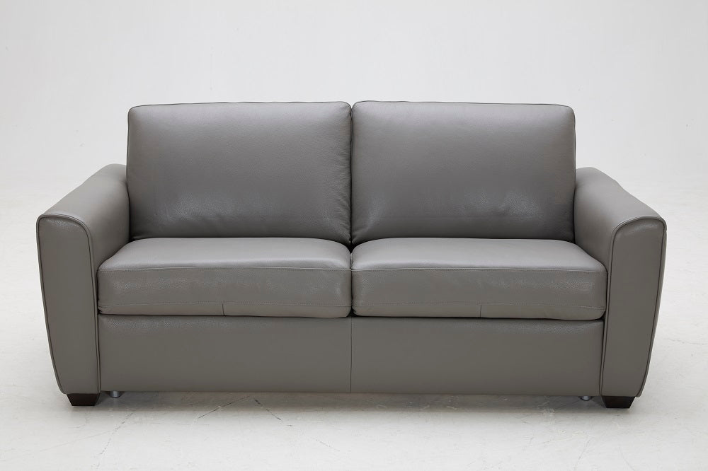Jasper Sofa Bed in Grey Leather 18234
