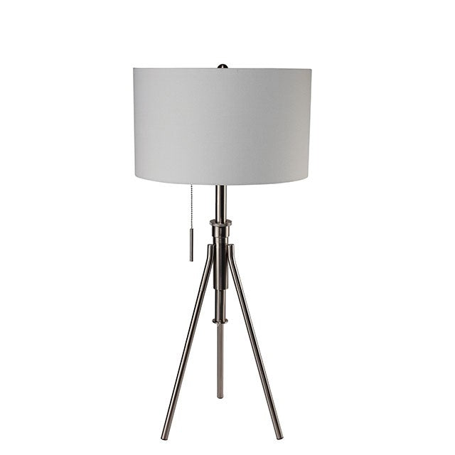 Zaya Table Lamp - Brushed Steel