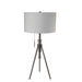 Zaya Table Lamp - Brushed Steel