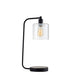 Sam Table Lamp - Black