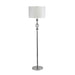 Emi Floor Lamp - Silver/White