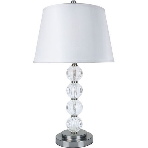 Oona Table Lamp (Set of 2) - White/Clear