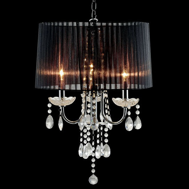 Jada Ceiling Lamp - Black/Chrome