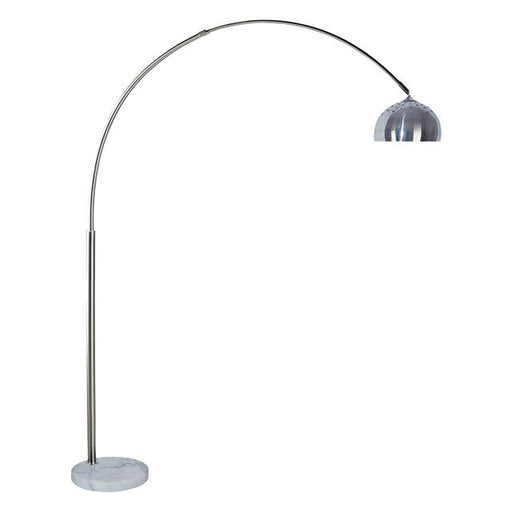 Rene Arch Lamp - White/Chrome