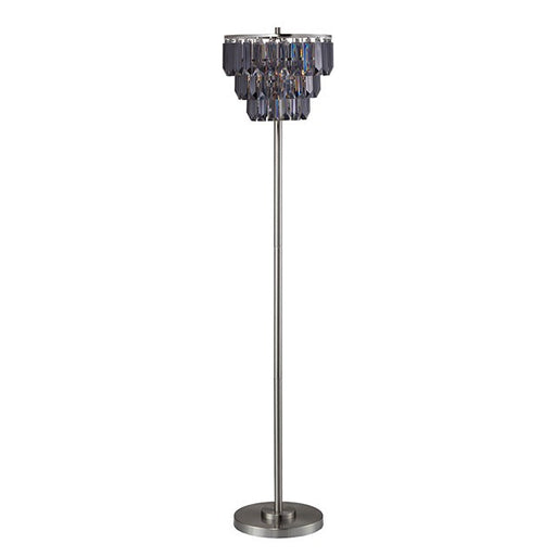 Meg Floor Lamp - Black/Chrome