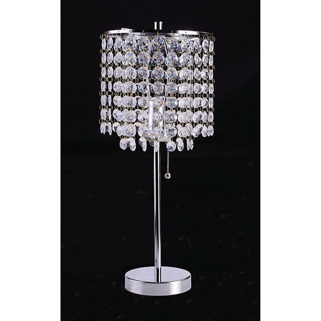 Perla Table Lamp - Chrome