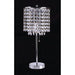 Perla Table Lamp - Chrome