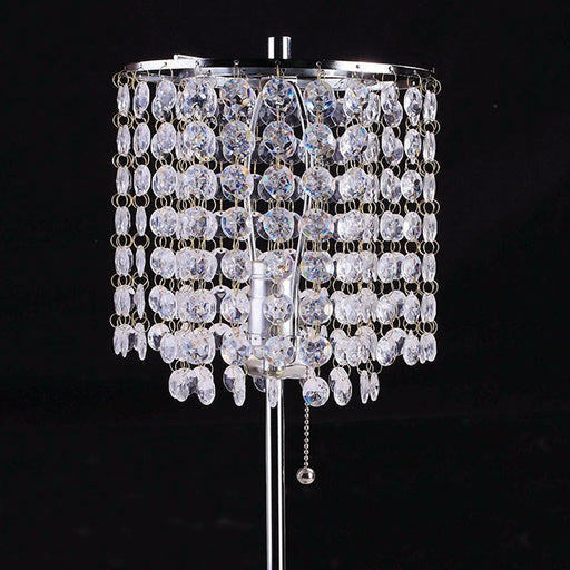 Perla Table Lamp - Chrome