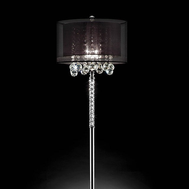 Minn Floor Lamp - Chrome