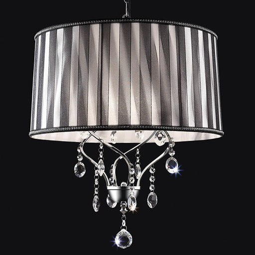 Arya Ceiling Lamp - Black/Chrome