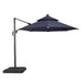 Nuti 10 Ft Round Umbrella w/ LED Light + 37" Large Base - Blue