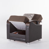 Luna Armchair - Brown