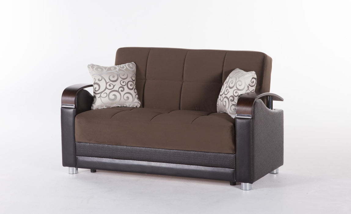 Luna Love Seat - Naomi Brown