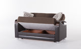 Luna Love Seat - Brown