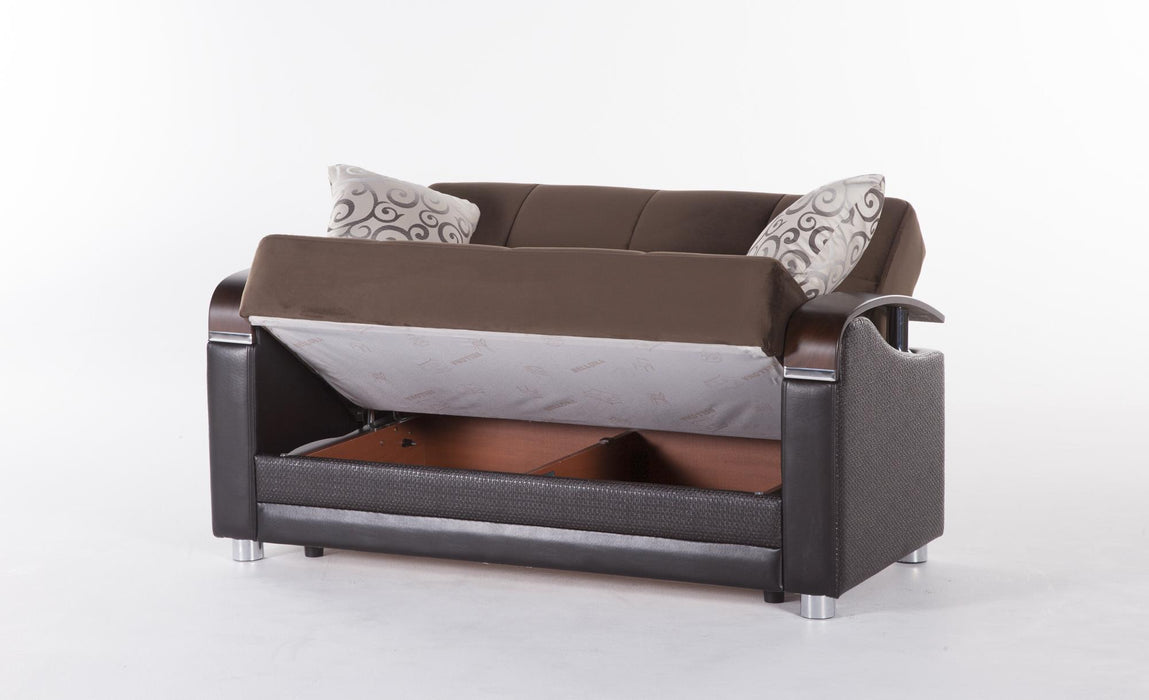 Luna Love Seat - Naomi Brown