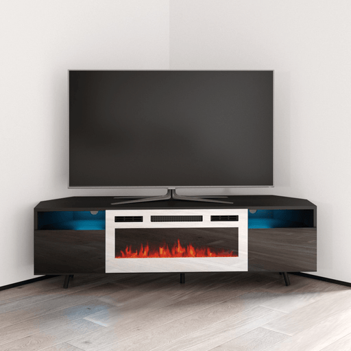 Brooklyn WH-EF Corner Fireplace TV Stand