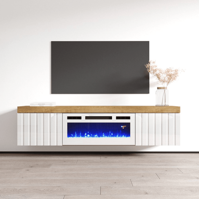 Knoxville WH-EF Floating Fireplace TV Stand