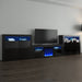 Milano 145EF-2D-2D Fireplace Entertainment Center