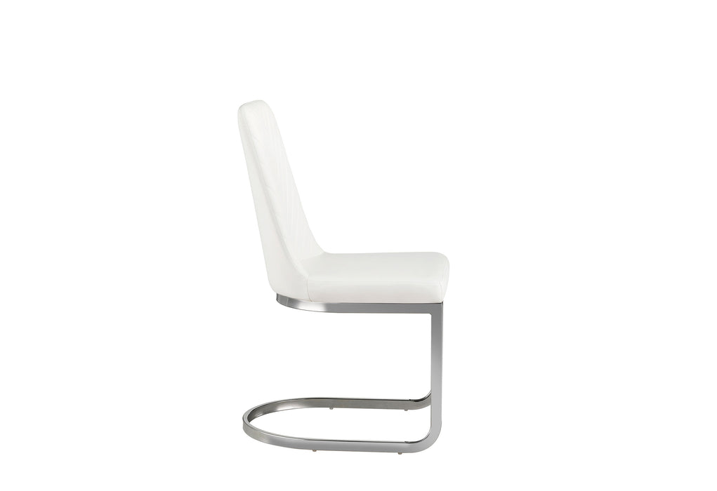 D1067 WHITE DINING CHAIR