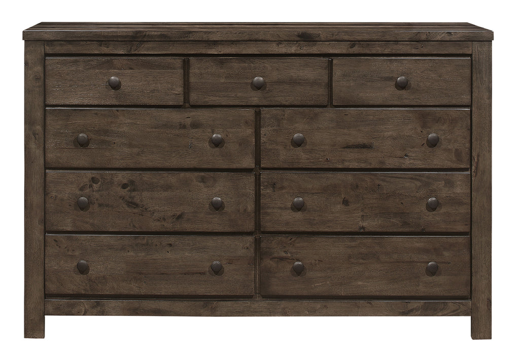 PETER GREY OAK DRESSER