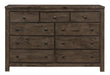 PETER GREY OAK DRESSER