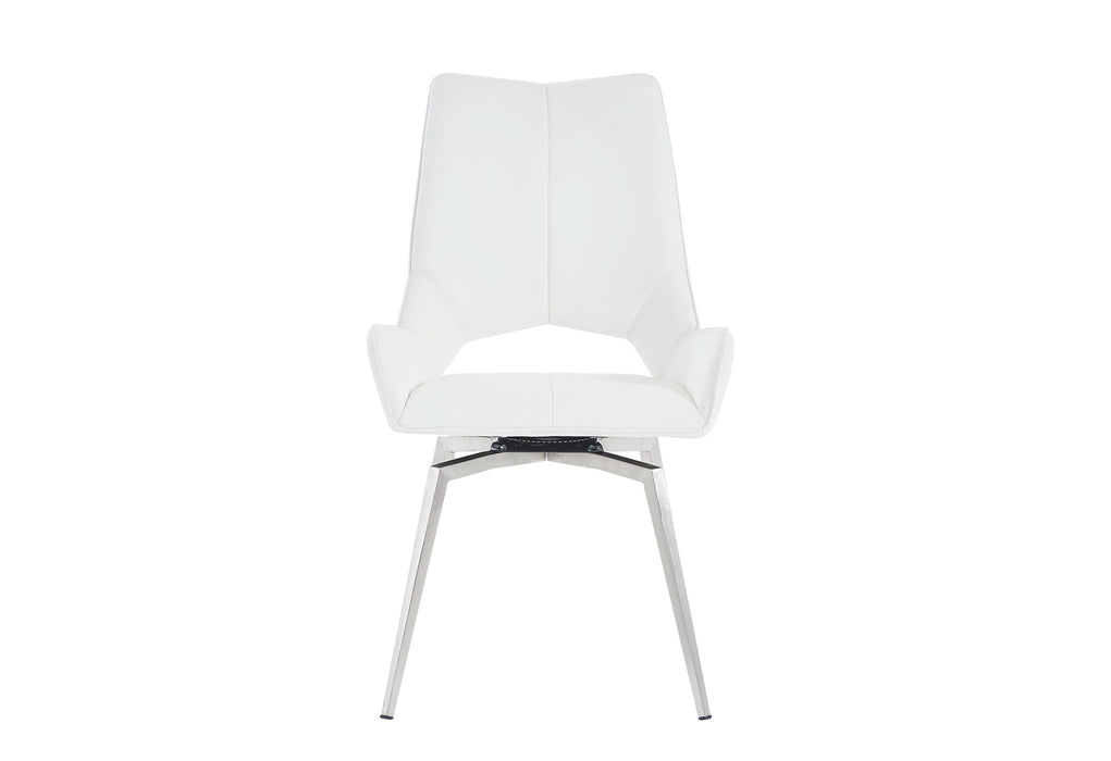 D4878 WHITE DINING CHAIR