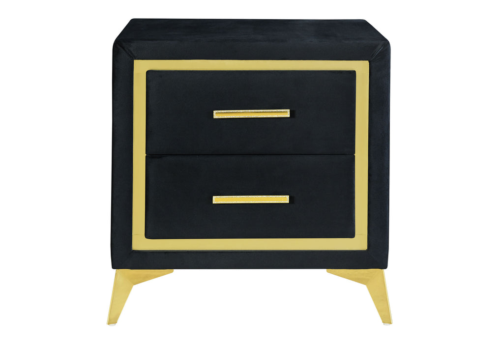 KINGDOM BLACK NIGHTSTAND