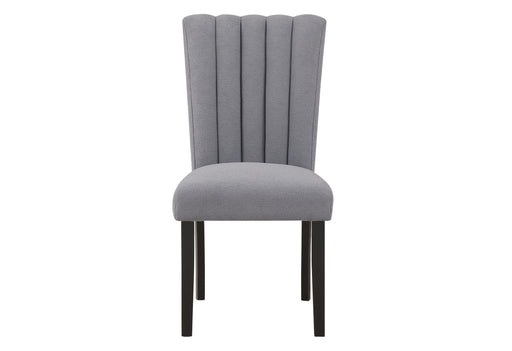 D8685 GREY DINING CHAIR