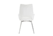 D4878 WHITE DINING CHAIR