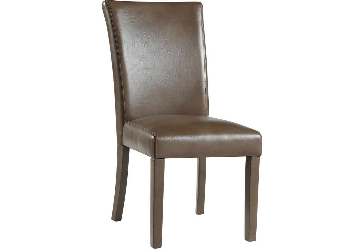 D6188 WALNUT DINING CHAIR — A&M Discount Furniture