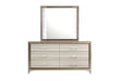 ZAMBRANO WHITE MIRROR WITH LED