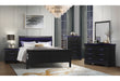 CHARLIE BLACK NIGHTSTAND WITH LED