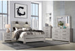 LINWOOD WHITE WASH BED WITH LAMPS