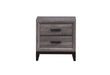 KATE FOIL GREY NIGHTSTAND