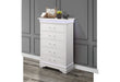 CHARLIE WHITE CHEST WITH LED