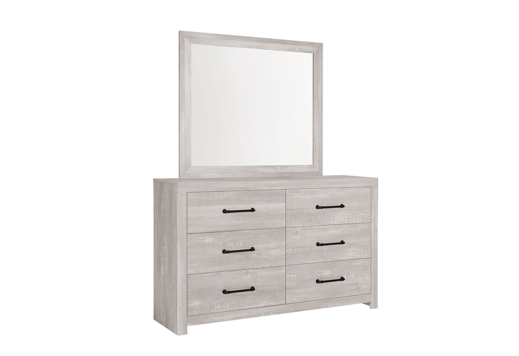 LINWOOD WHITE WASH MIRROR