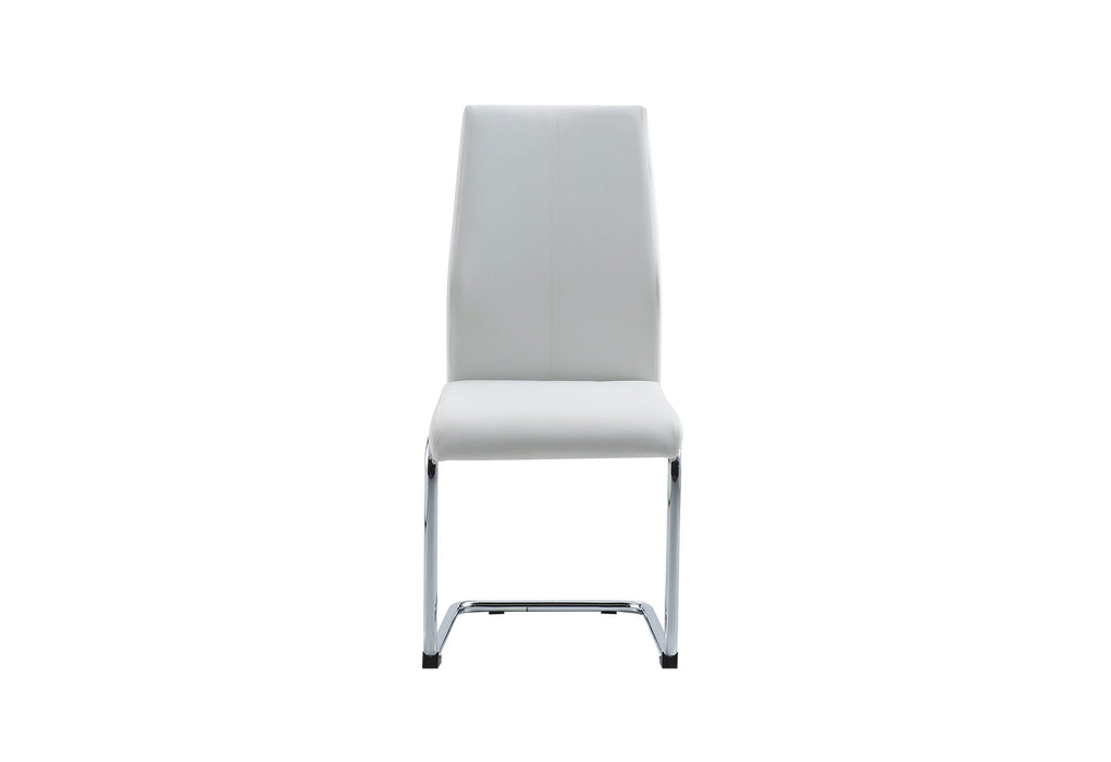D41 WHITE DINING CHAIR