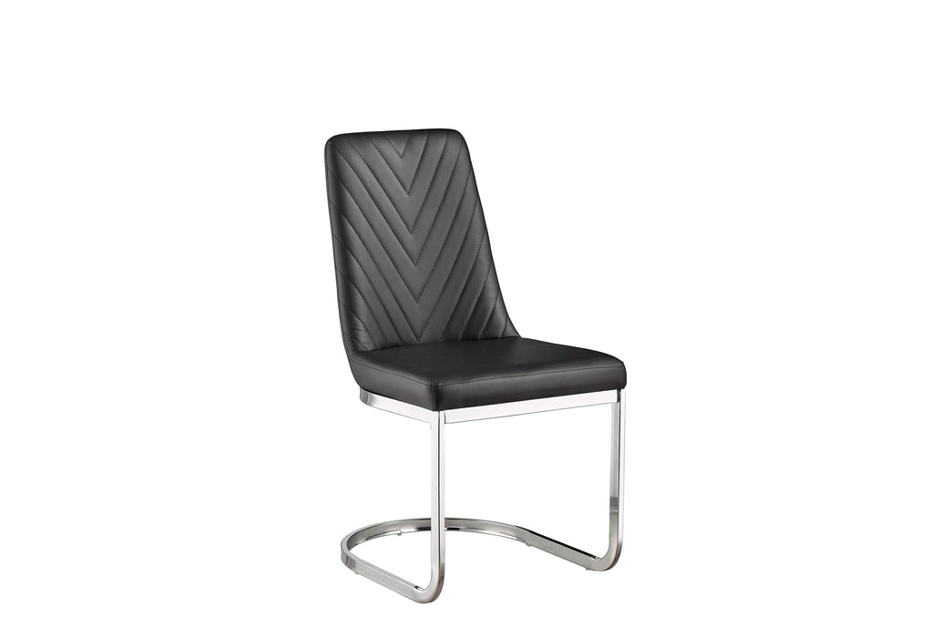 D1067 BLACK DINING CHAIR