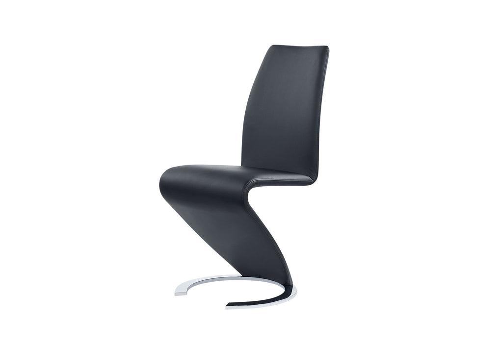 D9002 BLACK DINING CHAIR