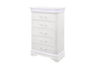 CHARLIE WHITE CHEST WITH LED