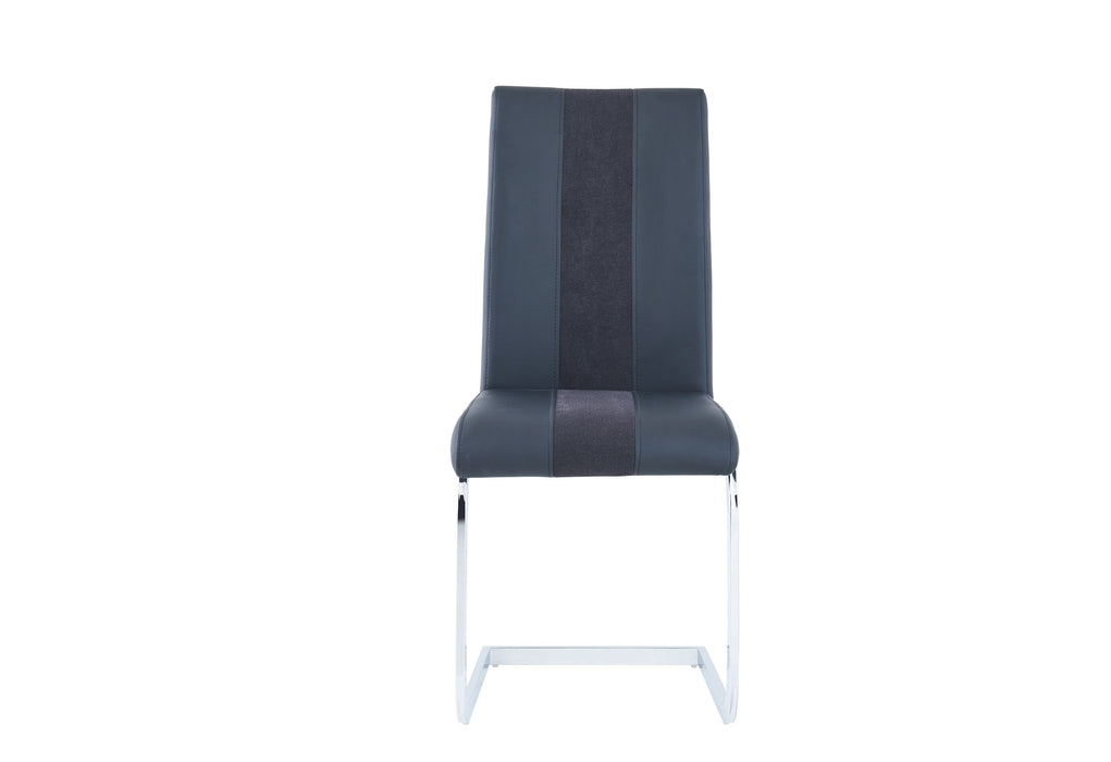 D915 BLACK DINING CHAIR (2/CTN)