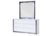 YLIME SMOOTH WHITE MIRROR WITH LED