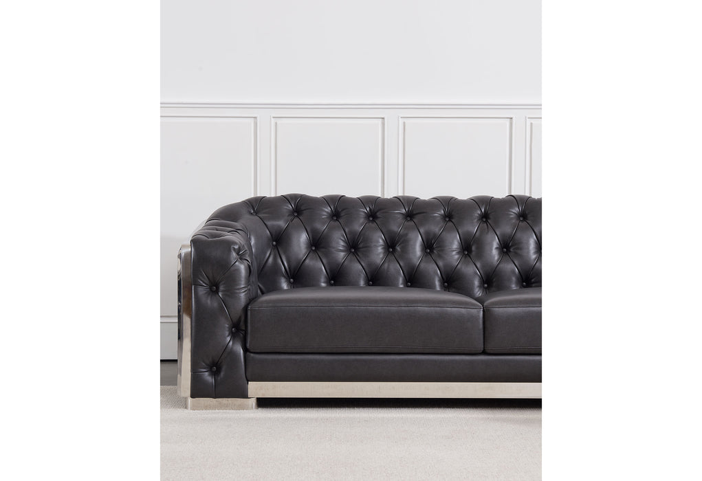 U341 BLANCHE CHARCOAL SOFA