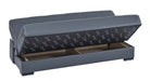 Ottomanson Soho Collection Upholstered Convertible Sofabed with Storage