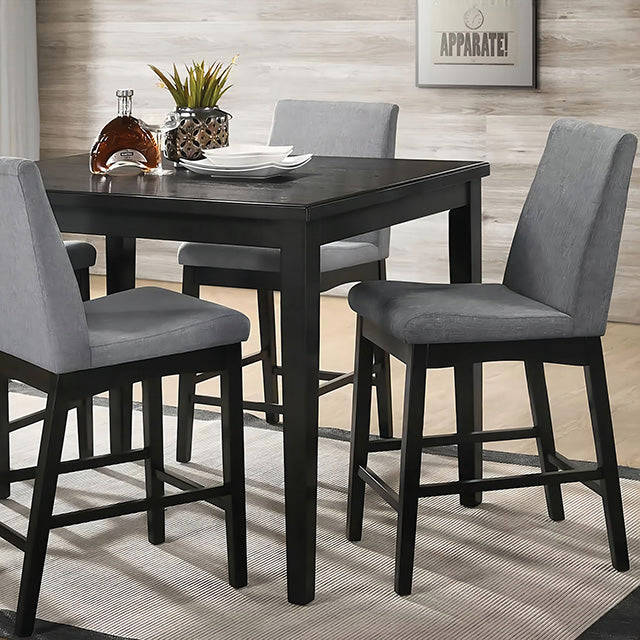 Strom Counter Ht. Table - Dark Walnut