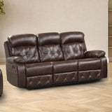 Osias Manual Sofa - Brown